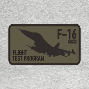 F-16 Flight Test Program (subdued) T-Shirt